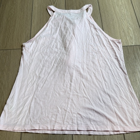 Lilly Pulitzer Light Pink Ruffle Tank Top Size L Preppy Business Casual Summer - Picture 7 of 7